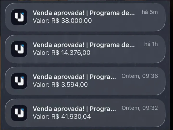 Print de venda fechada em call